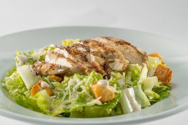 Order GRILLED CHICKEN CAESAR SALAD (Full Portion) food online from Glory Days Grill store, Hunter Mill on bringmethat.com