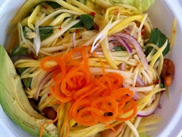 Order Mango Salad food online from Prik Thai Kitchen store, Astoria on bringmethat.com