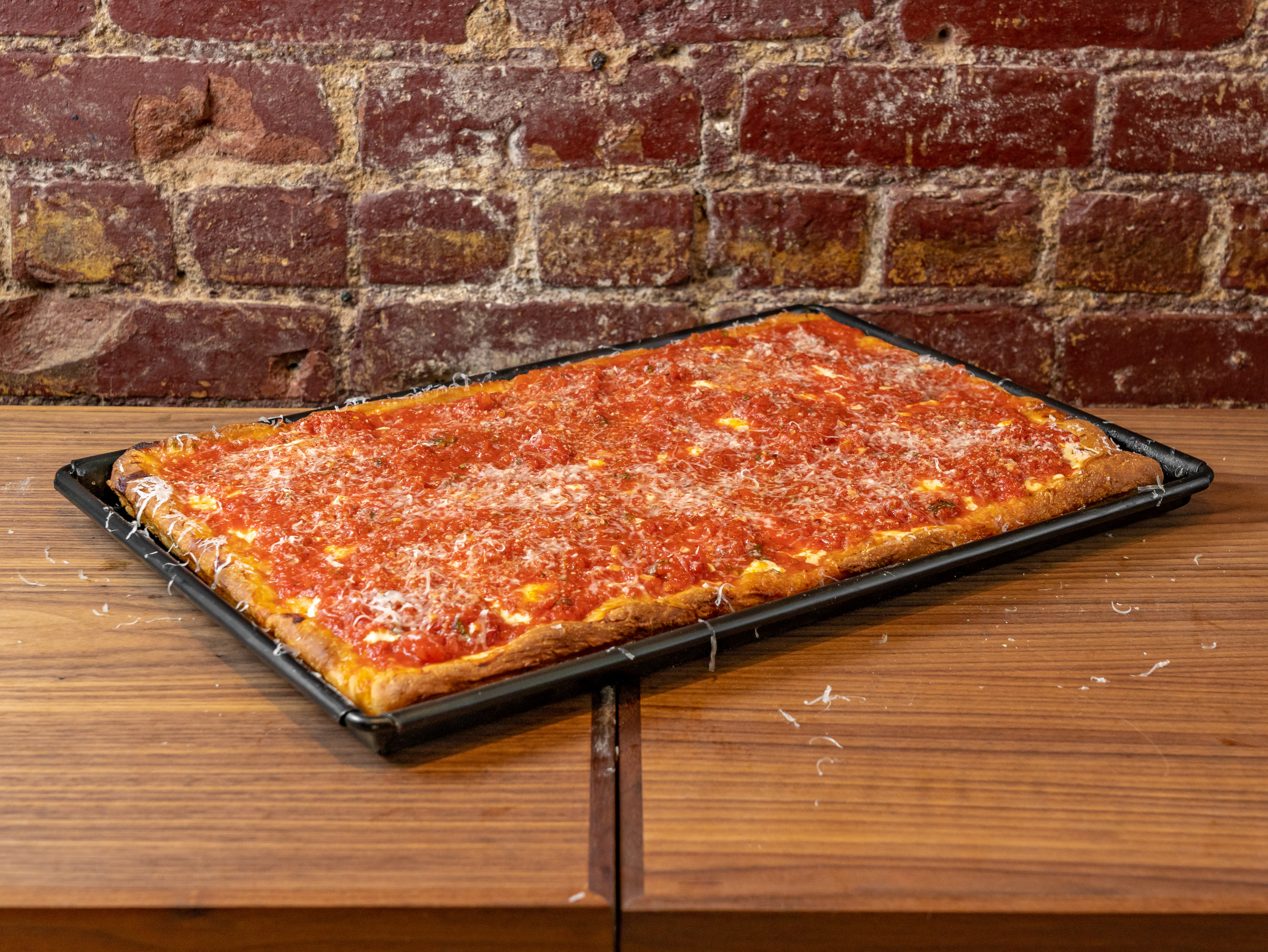 Order Upside - Down Pizza food online from Siena Pizza store, New York on bringmethat.com