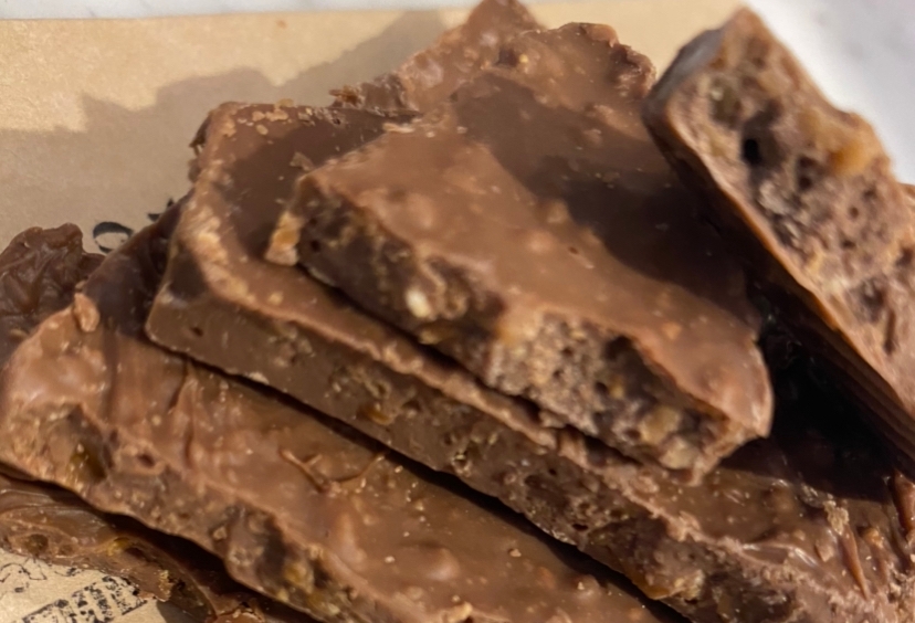 Order JoMart MILK Chocolate Buttercrunch Bark food online from The Sweet Shop Nyc store, New York on bringmethat.com