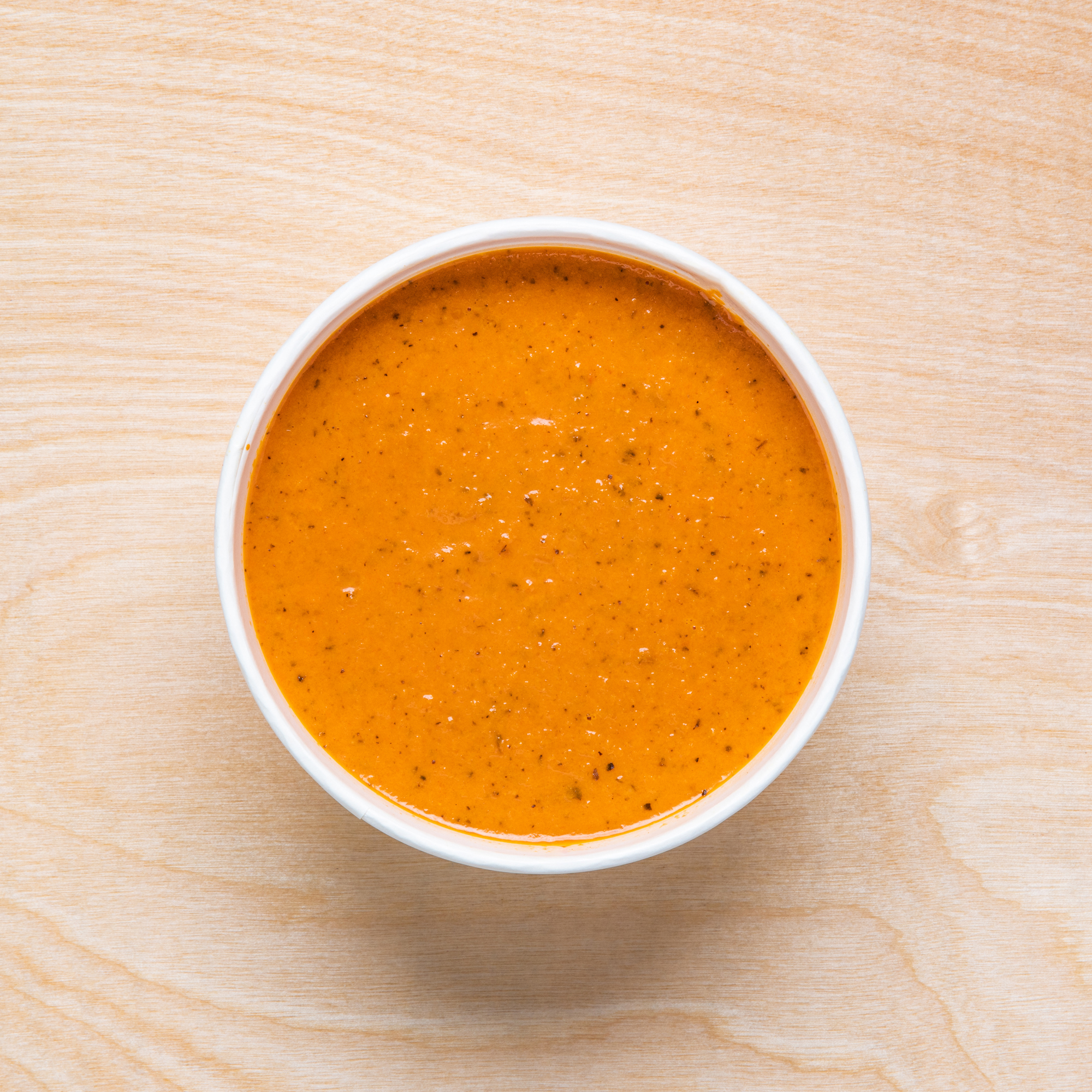 Order Bowl of Tomato Bisque food online from Green Tomato Grill store, Brea on bringmethat.com