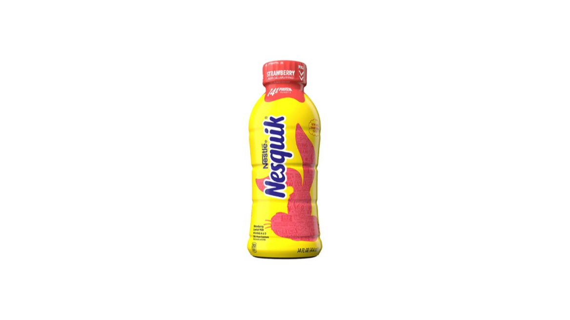 Order Nesquik Strawberry 14 oz food online from Rebel store, Campbell on bringmethat.com