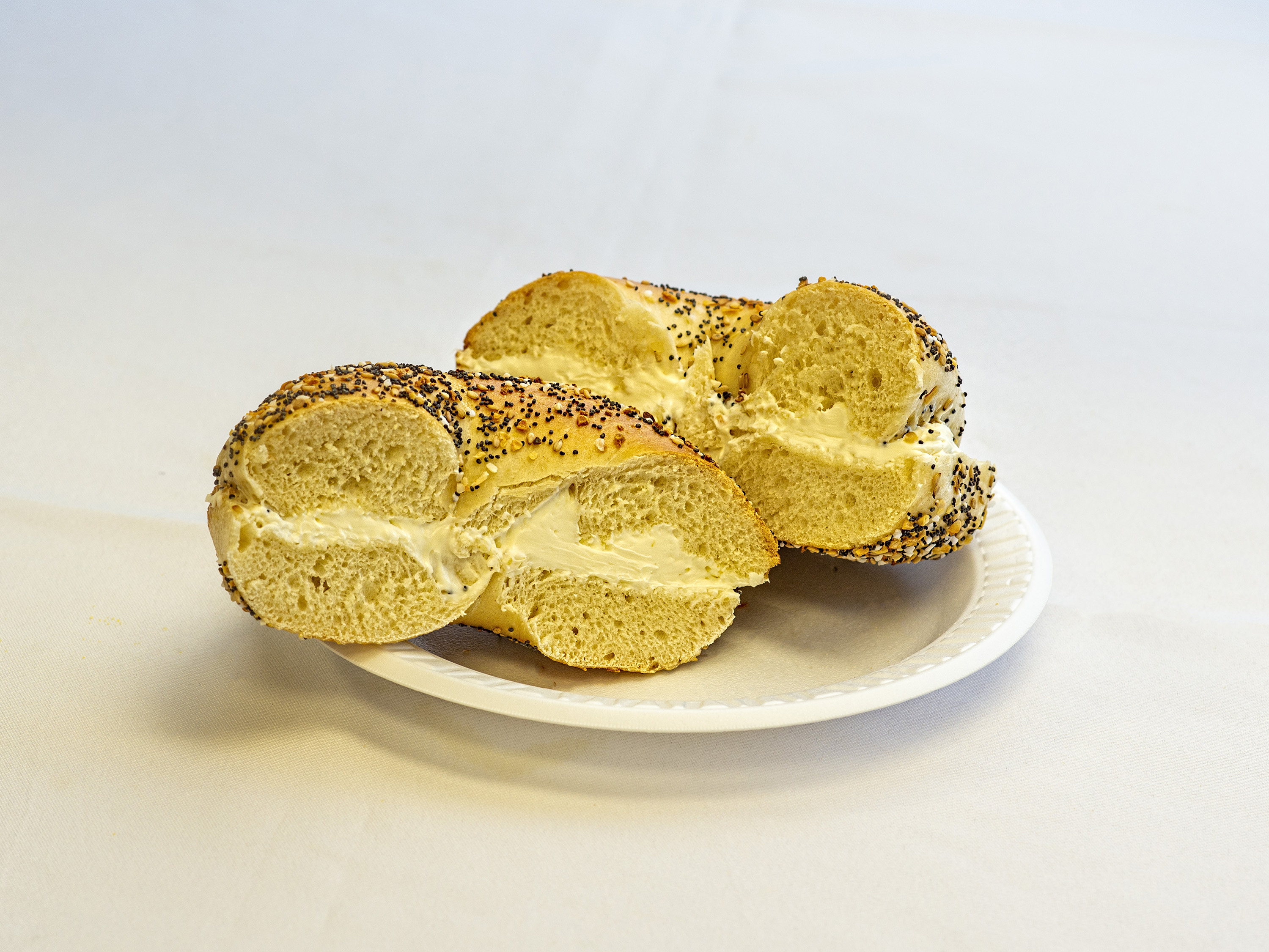 Order Cream Cheese on a Bagel food online from Hot Bagels Abroad store, Clifton on bringmethat.com