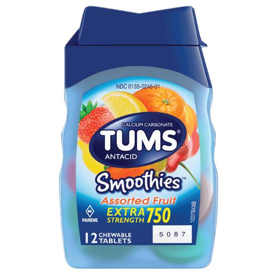 Order Tums Assorted Fruit 12ct  food online from Caseys Carry Out Pizza store, West Peoria on bringmethat.com