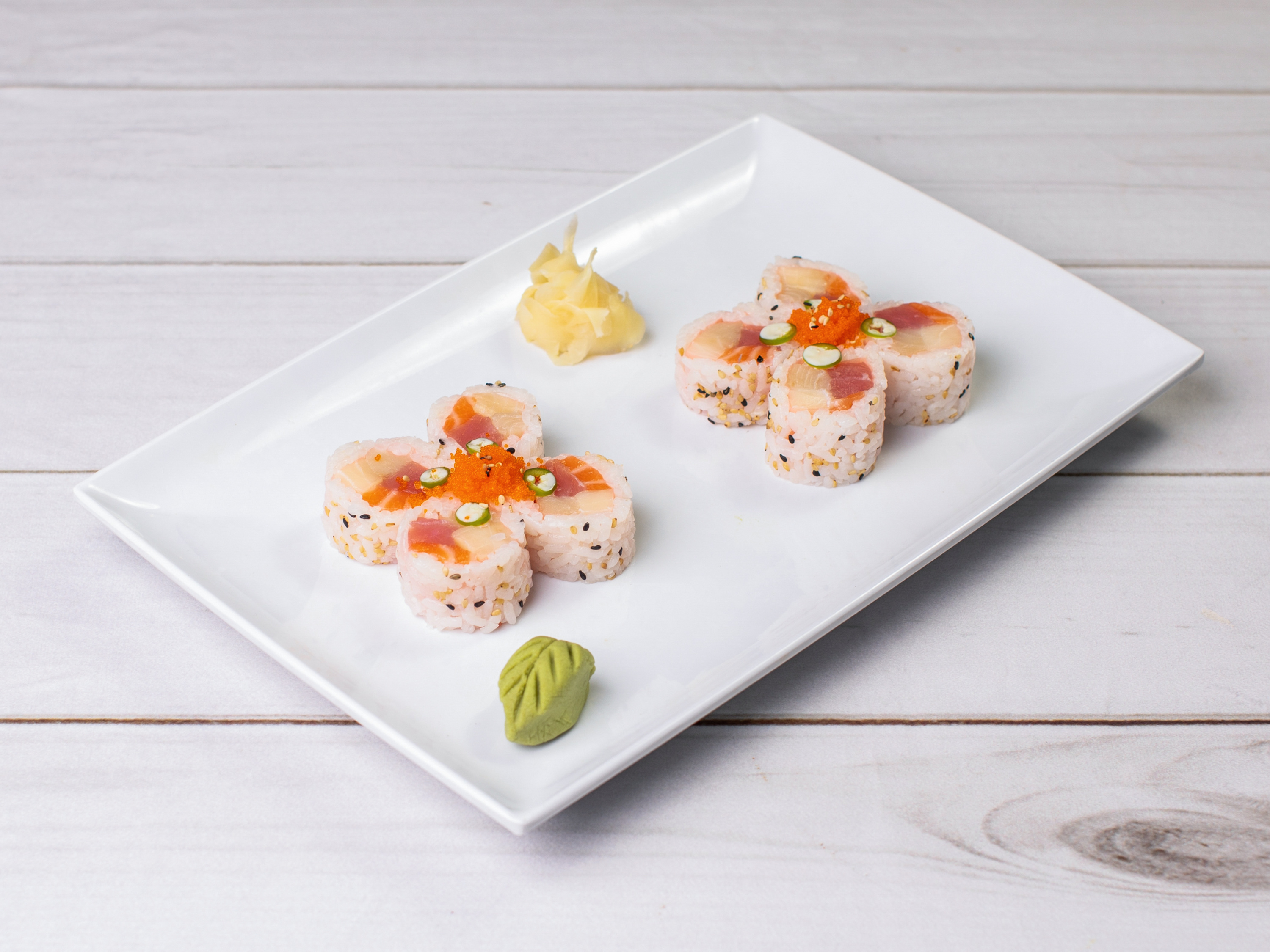 Order Aoi Sea Roll Special food online from Umamisushi store, Matthews on bringmethat.com