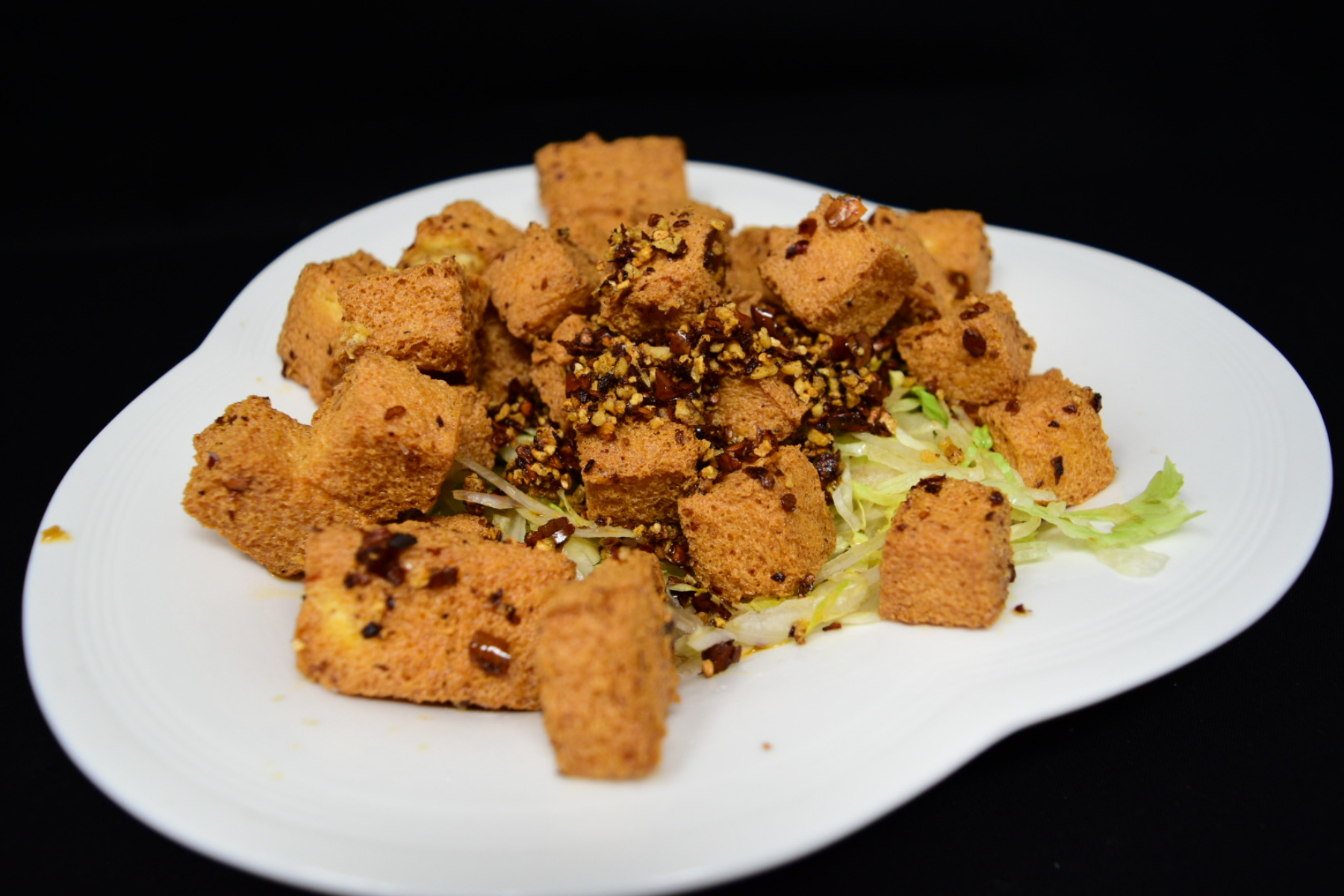 Order 121. Crispy Tofu Spicy food online from Fortune Star Cuisine store, Reno on bringmethat.com