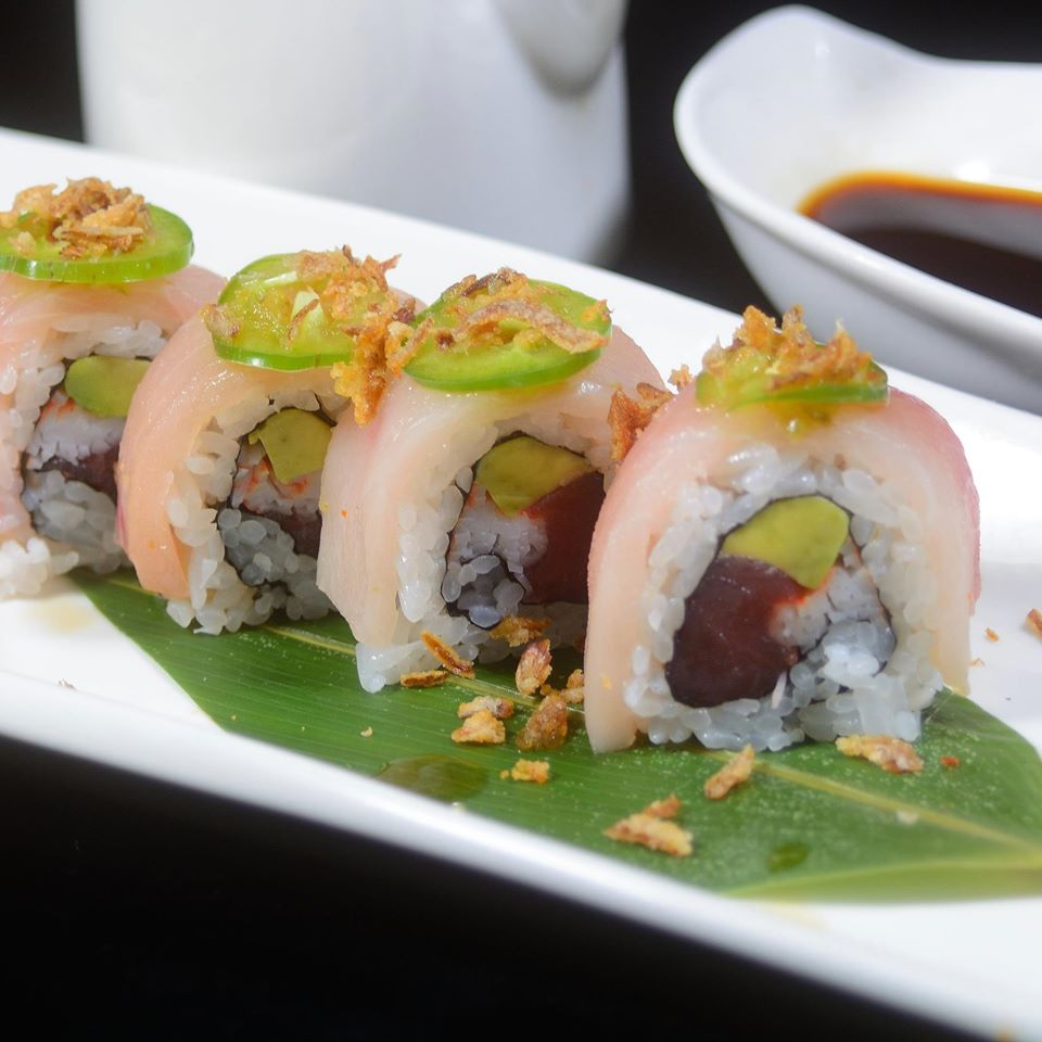 Order Hangover Roll food online from Fuji Sushi store, Biloxi on bringmethat.com