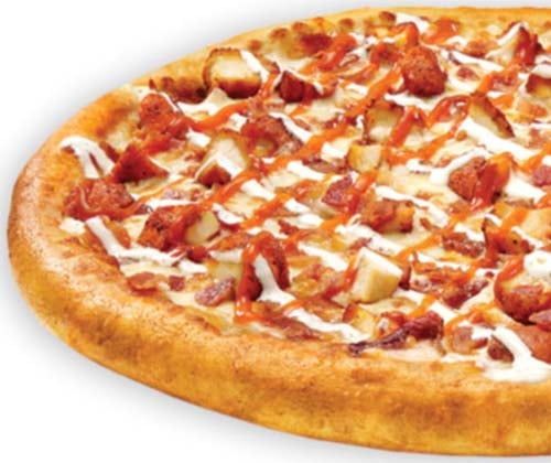 Order Buffalo Chicken Topper Pizza food online from Toppers Pizza store, Indianapolis on bringmethat.com