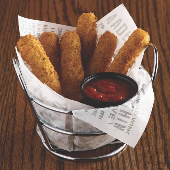 Order Mighty Mozzarella Sticks food online from Wild Wing Cafe store, Spartanburg on bringmethat.com