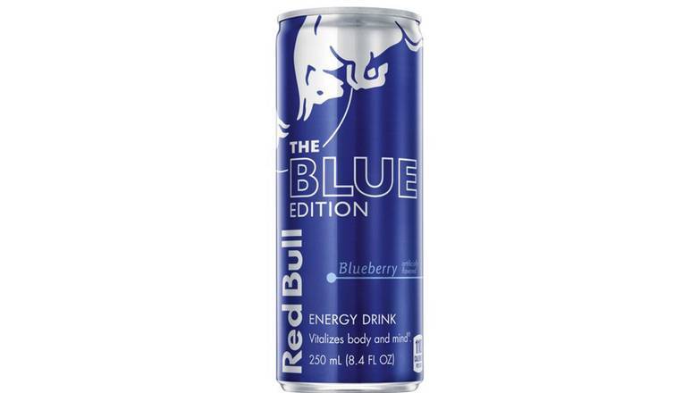 Order Red Bull Blueberry 8.4oz food online from Mac On 4th store, Alton on bringmethat.com