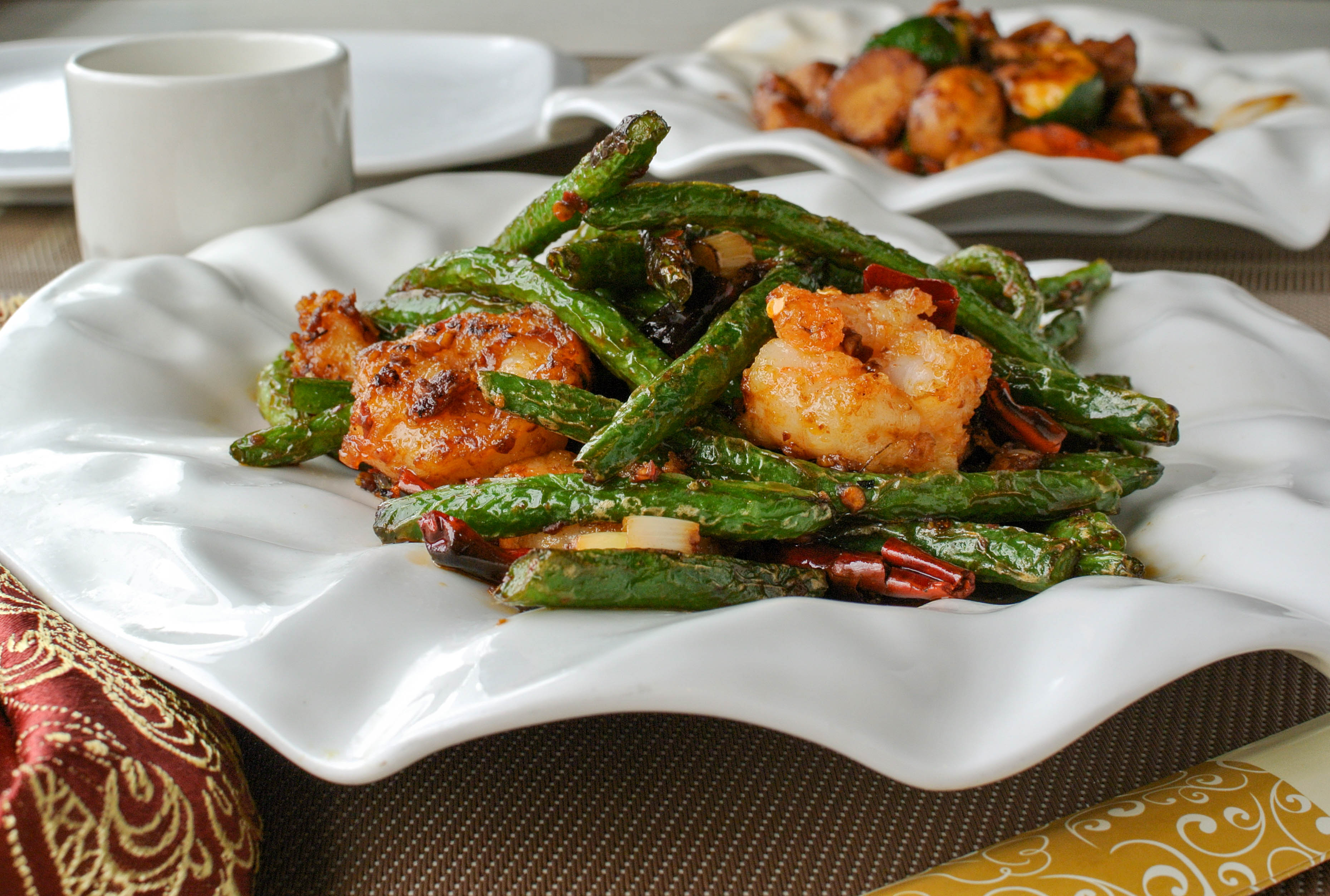 Order Shrimp with String Beans 四季豆蝦 food online from Fey Restaurant store, Menlo Park on bringmethat.com