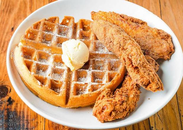 Order Chicken and waffles food online from Bread & Butter store, Crowley on bringmethat.com