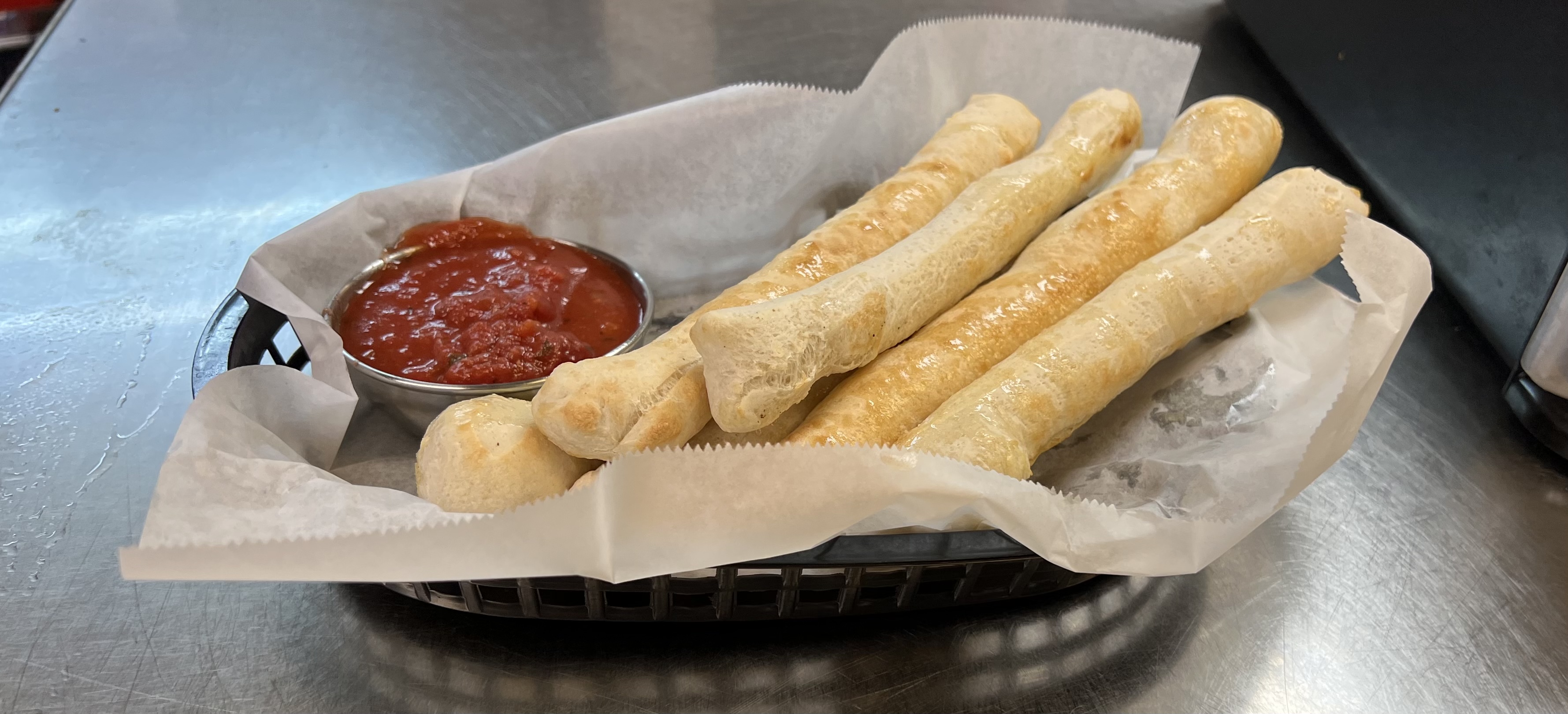 Order Luisa's Famous "Ugli Sticks" food online from Luisa's Italian Pizzeria store, Manchester on bringmethat.com