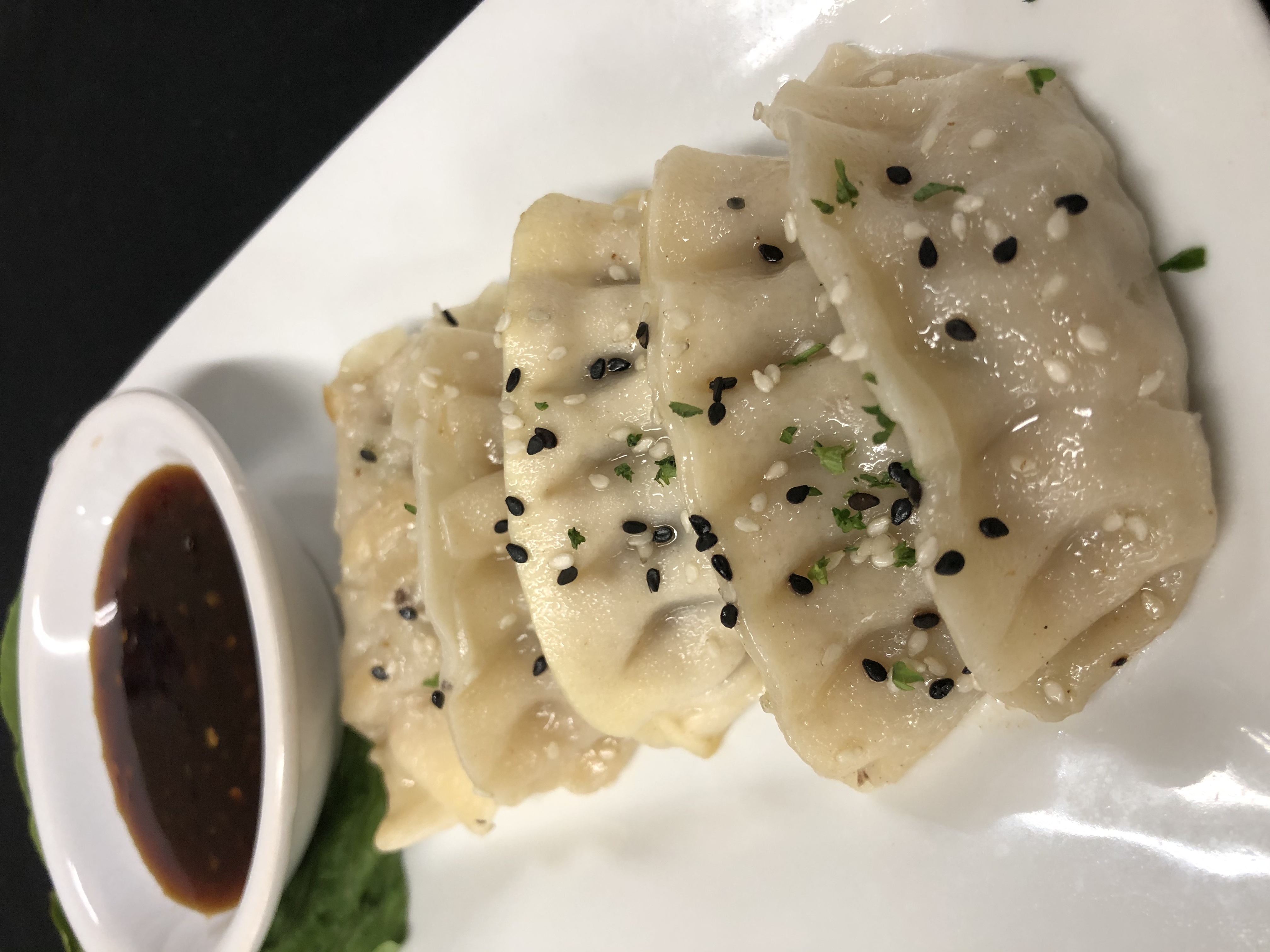 Order Asian Pot Stickers food online from Chef Alan Restaurant store, Reading on bringmethat.com