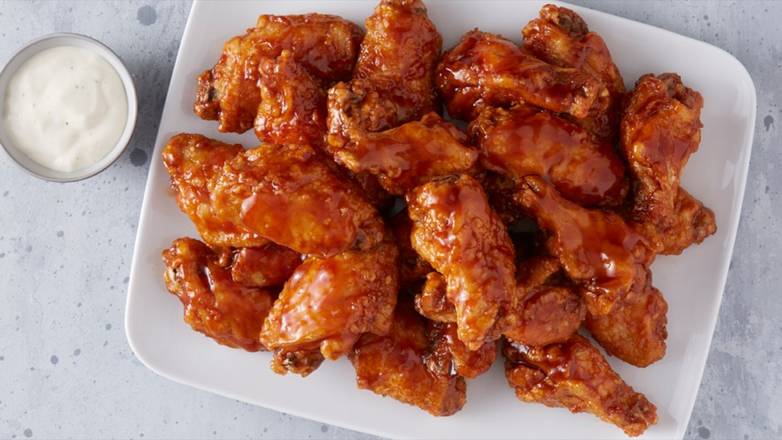 Order 25 Wings Meal food online from Wings Over store, Raleigh on bringmethat.com