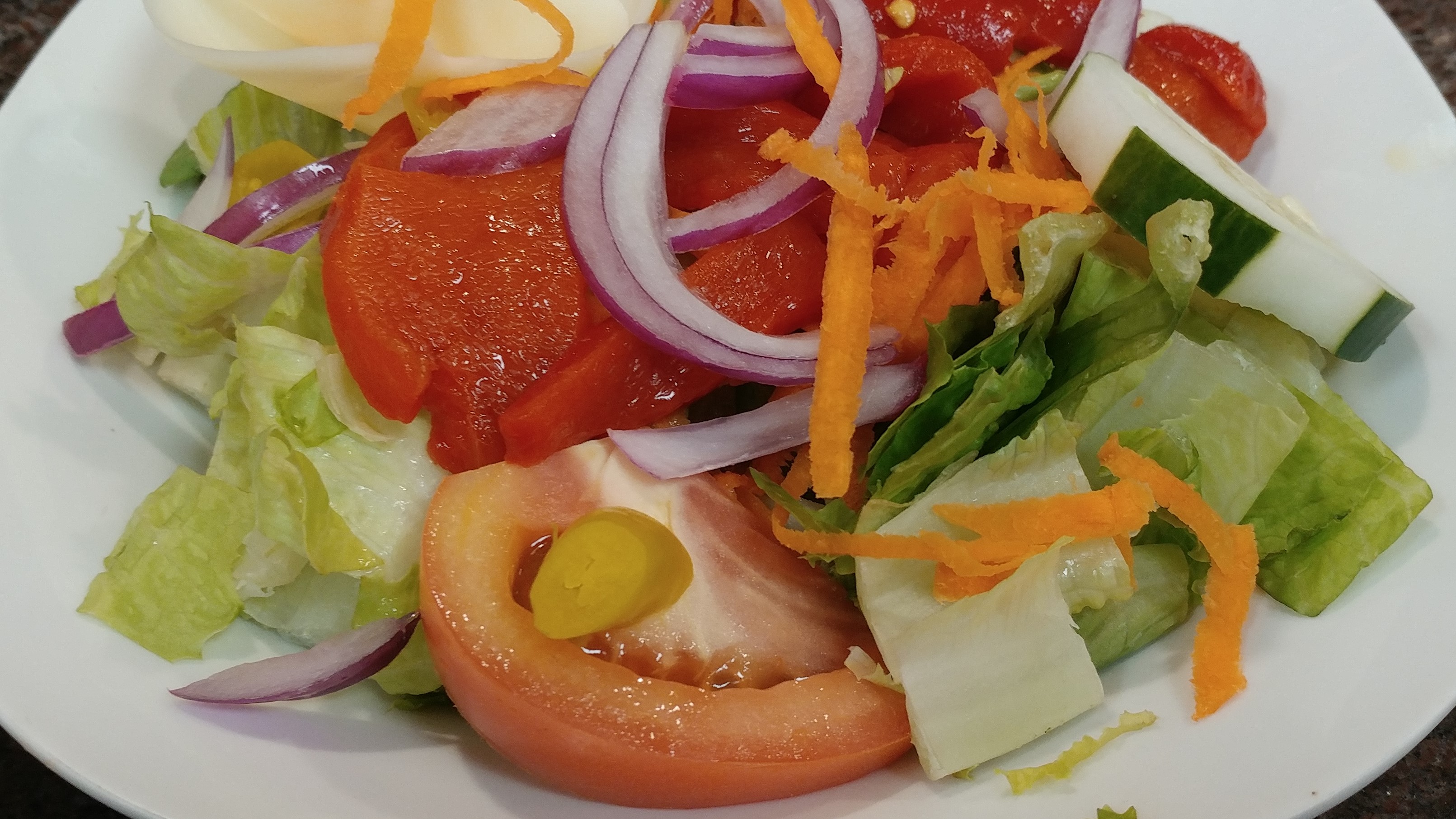 Order Tossed Salad food online from Venezia Pizza store, Morrisville on bringmethat.com