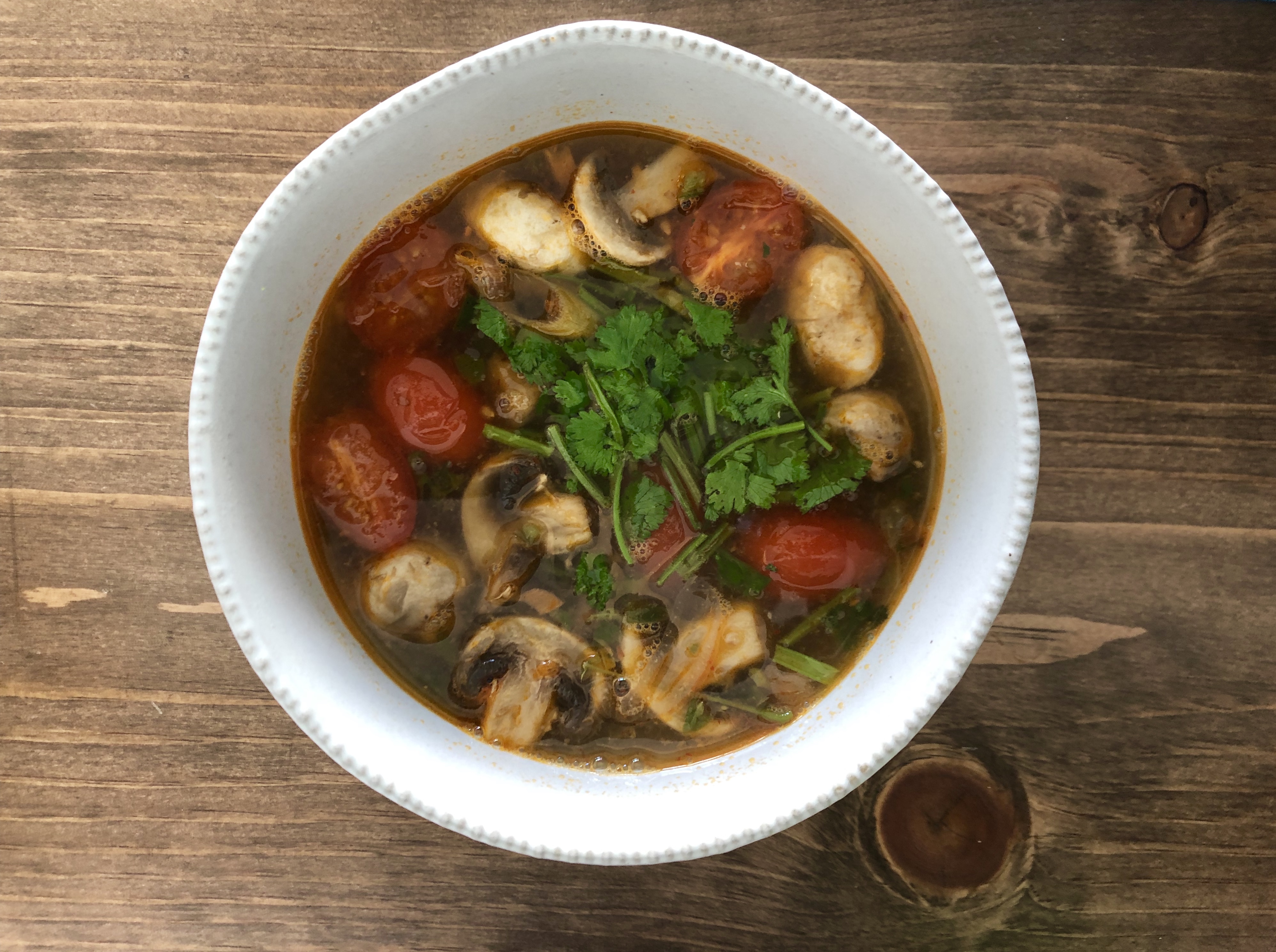 Order Tom Yum Soup food online from Good Goose Cafe store, Los Angeles on bringmethat.com