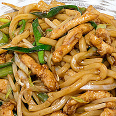 Order Sauteed Udon炒乌冬面  R food online from Jin's Fine Asian Cuisine store, Brookline on bringmethat.com