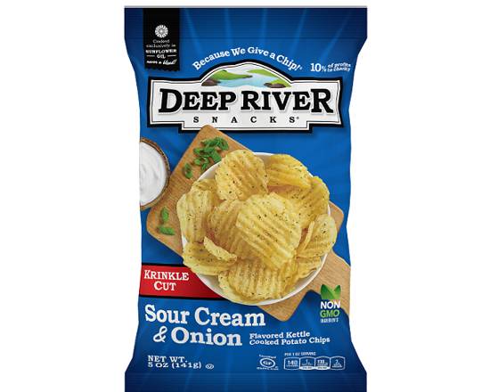 Order 2oz Deep River Sour Cream & Onion food online from Best Edibles store, Trumbull on bringmethat.com