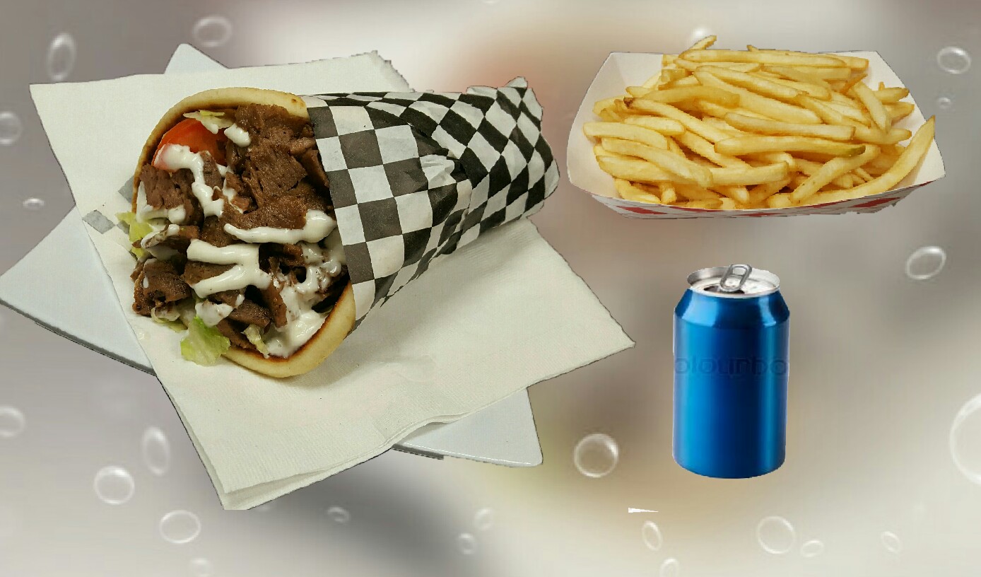 Order Gyro Value Meal food online from Gyro Cafe store, Everett on bringmethat.com