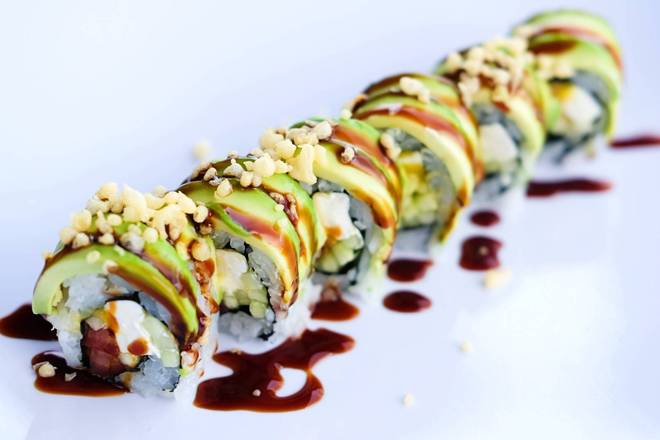 Order Green Forest Roll food online from Awi Sushi store, Colorado Springs on bringmethat.com