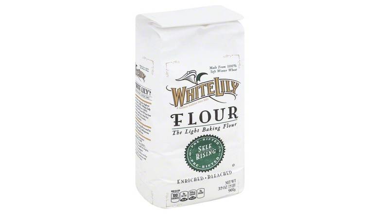 Order White Lily Enriched Self-Rising Flour 32 Oz food online from Valero Food Mart store, Murrayville on bringmethat.com