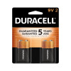 Order Duracell Coppertop Alkaline Batteries - 9V, 2 pk food online from Bartell store, Edmonds on bringmethat.com