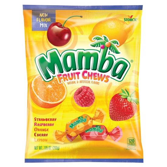 Order Mamba Fruit Chews Candy food online from Exxon Food Mart store, Port Huron on bringmethat.com