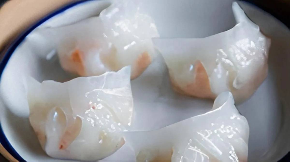 Order Crystal Shrimp Dumplings food online from Gudong Hot Pot Delivery store, Ferguson on bringmethat.com