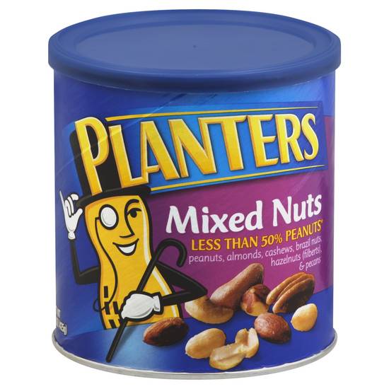 Order Planters Mixed Nuts Salted (15 oz) food online from Rite Aid store, Eugene on bringmethat.com