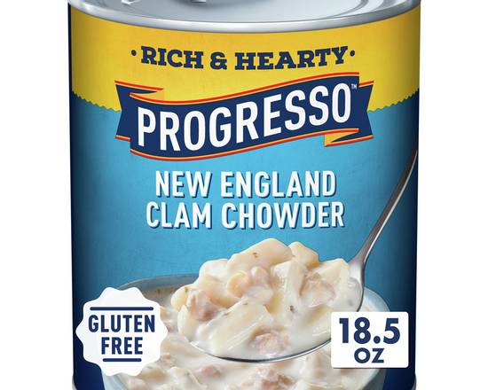 Order Progresso New England Clan Chowder (18.5 oz) food online from Ctown Supermarkets store, Uniondale on bringmethat.com