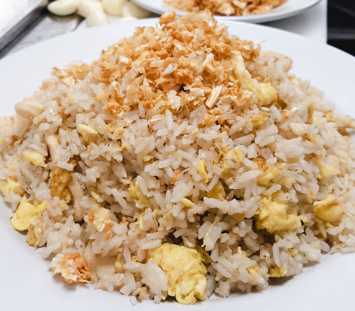 Order F5. Garlic Fried Rice food online from Thai House Bistro store, Fenton on bringmethat.com