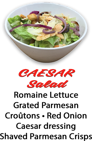 Order Caesar Salad food online from Pza Pizzaria store, Lake Havasu City on bringmethat.com