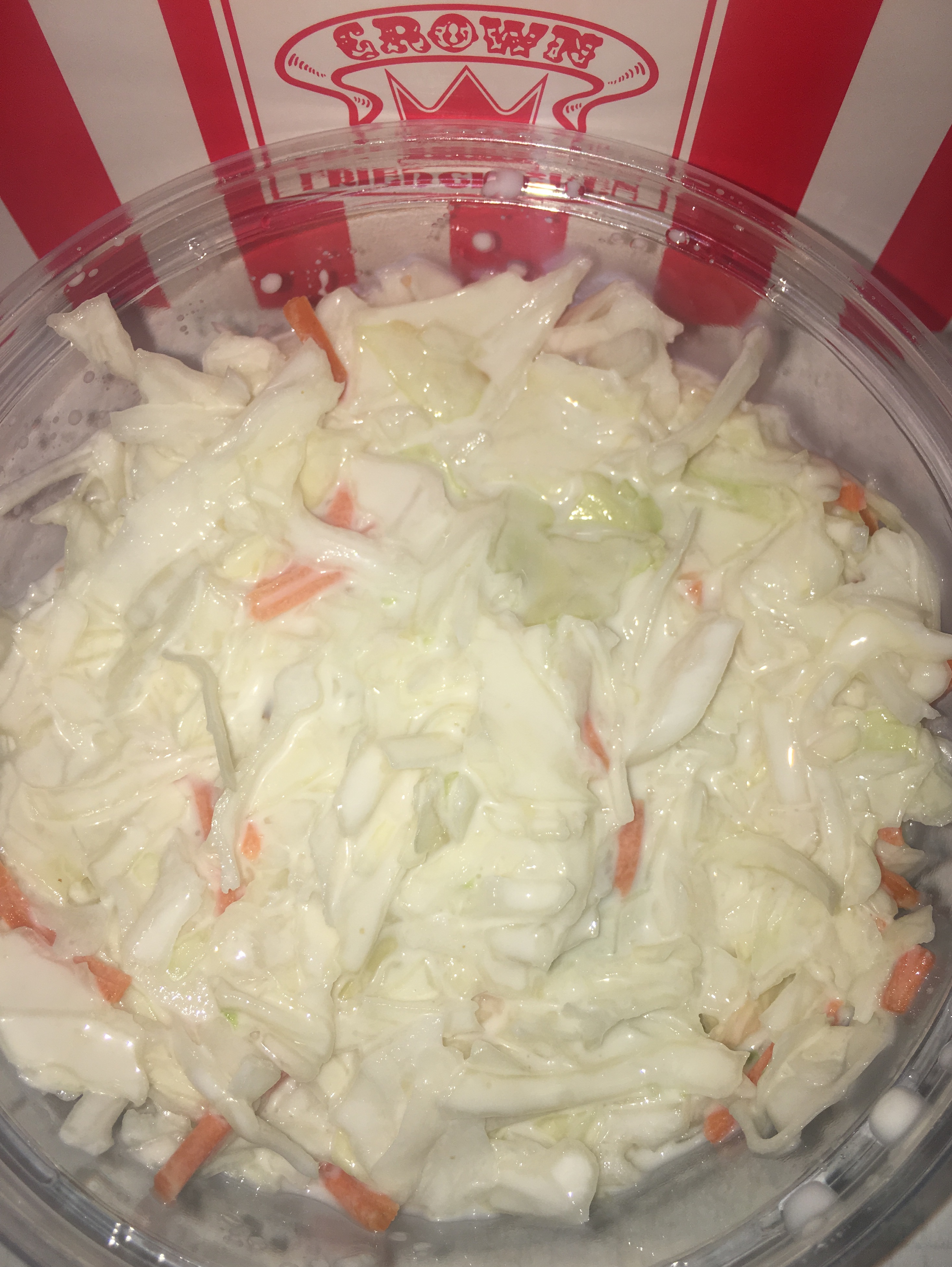 Order Coleslaw Side food online from Crown Fried Chicken & Pizza store, Brooklyn on bringmethat.com