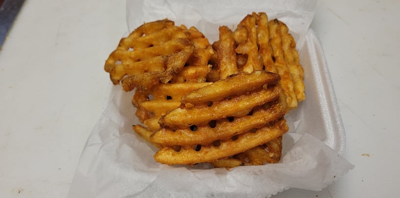 Order Waffle Fries food online from Castello Pizza store, Columbus on bringmethat.com