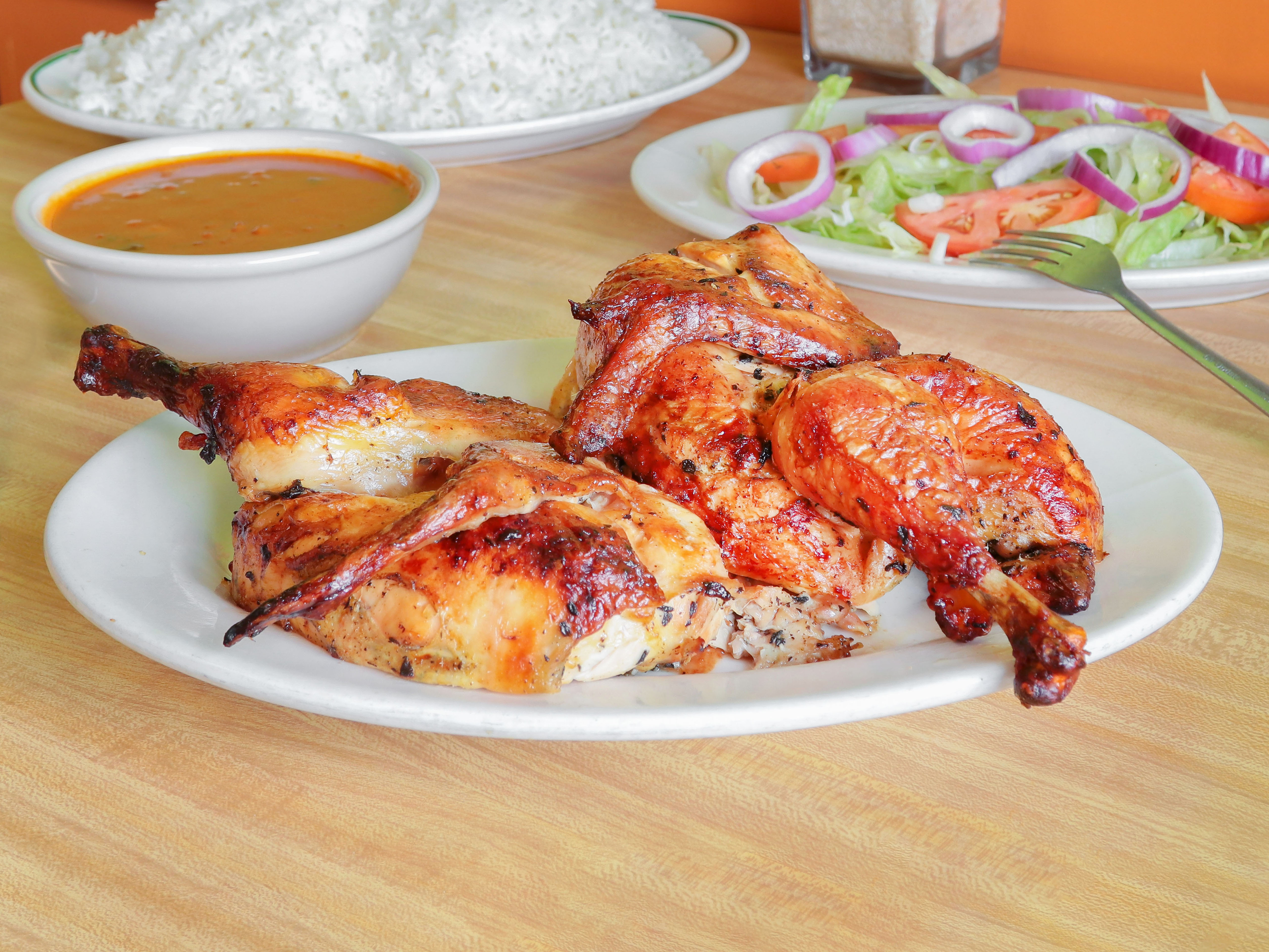 Order Whole Chicken Combo food online from Tu Casa Restaurant store, Allentown on bringmethat.com