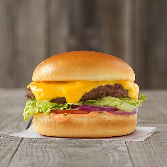 Order West Coast Cheeseburger food online from Good Times Burgers store, Grnwd Village on bringmethat.com