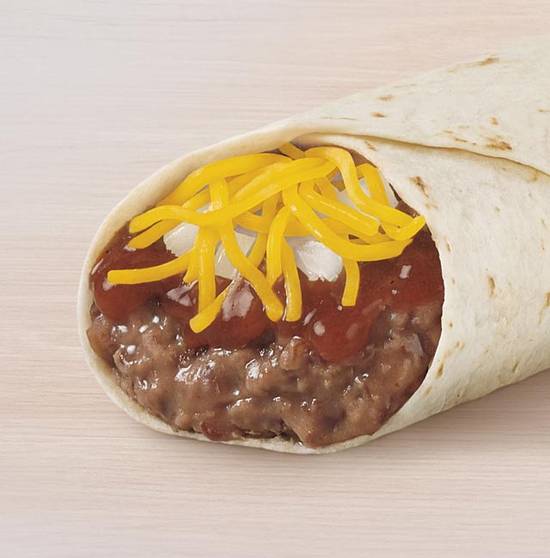 Order Bean Burrito food online from Taco Bell store, Highland Village on bringmethat.com