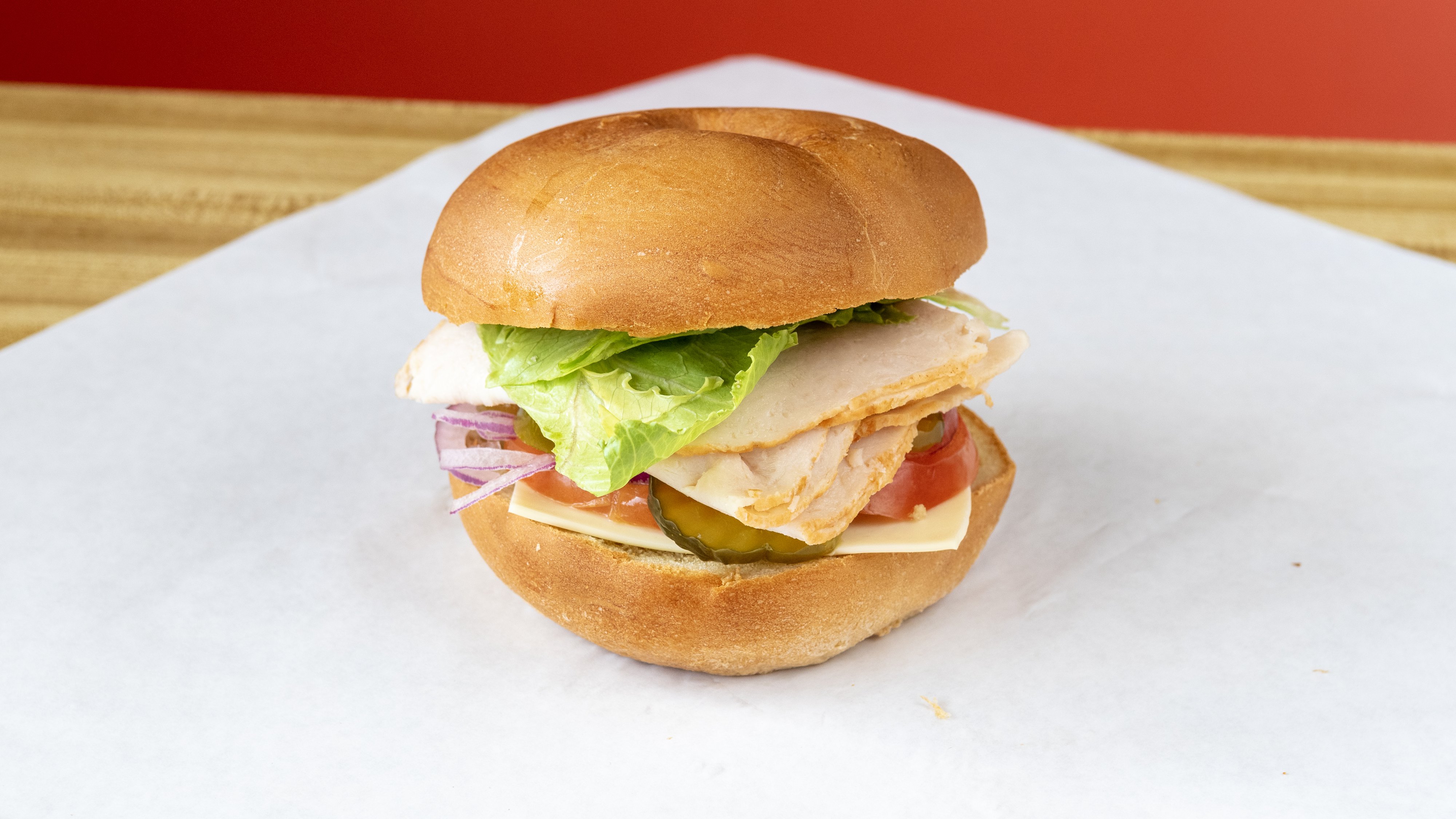 Order (Lunch) Bagel Sandwich food online from Bosa Donuts store, Tempe on bringmethat.com