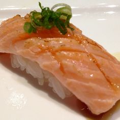 Order Seared Salmon Toro Sushi food online from A Canaan Sushi store, New York on bringmethat.com