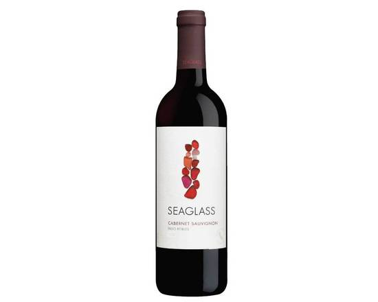 Order Seaglass Cabernet Sauv, 750ml food online from Babaro Liquor Store store, Peabody on bringmethat.com