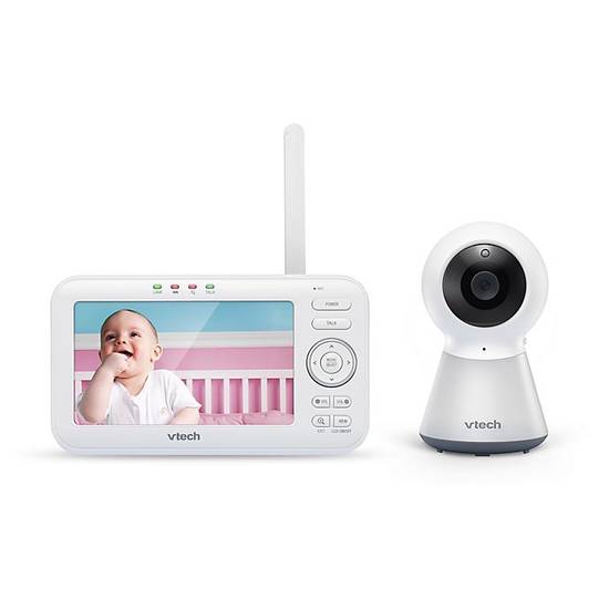 Order VTech® VM5254  5-Inch Digital Video Baby Monitor with Adaptive Night Light in White food online from Bed Bath & Beyond store, Lancaster on bringmethat.com