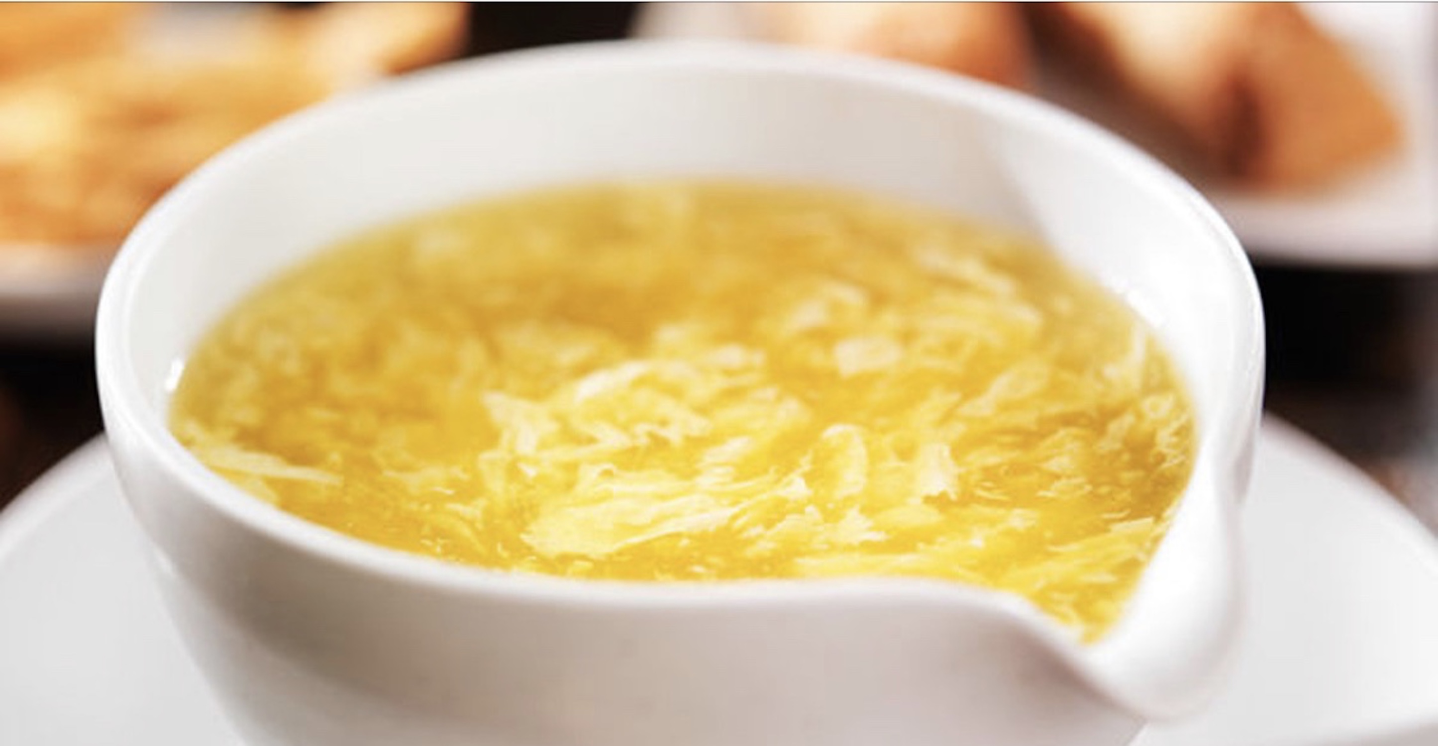 Order Corn Egg Flower Soup food online from China A Gogo store, North Las Vegas on bringmethat.com