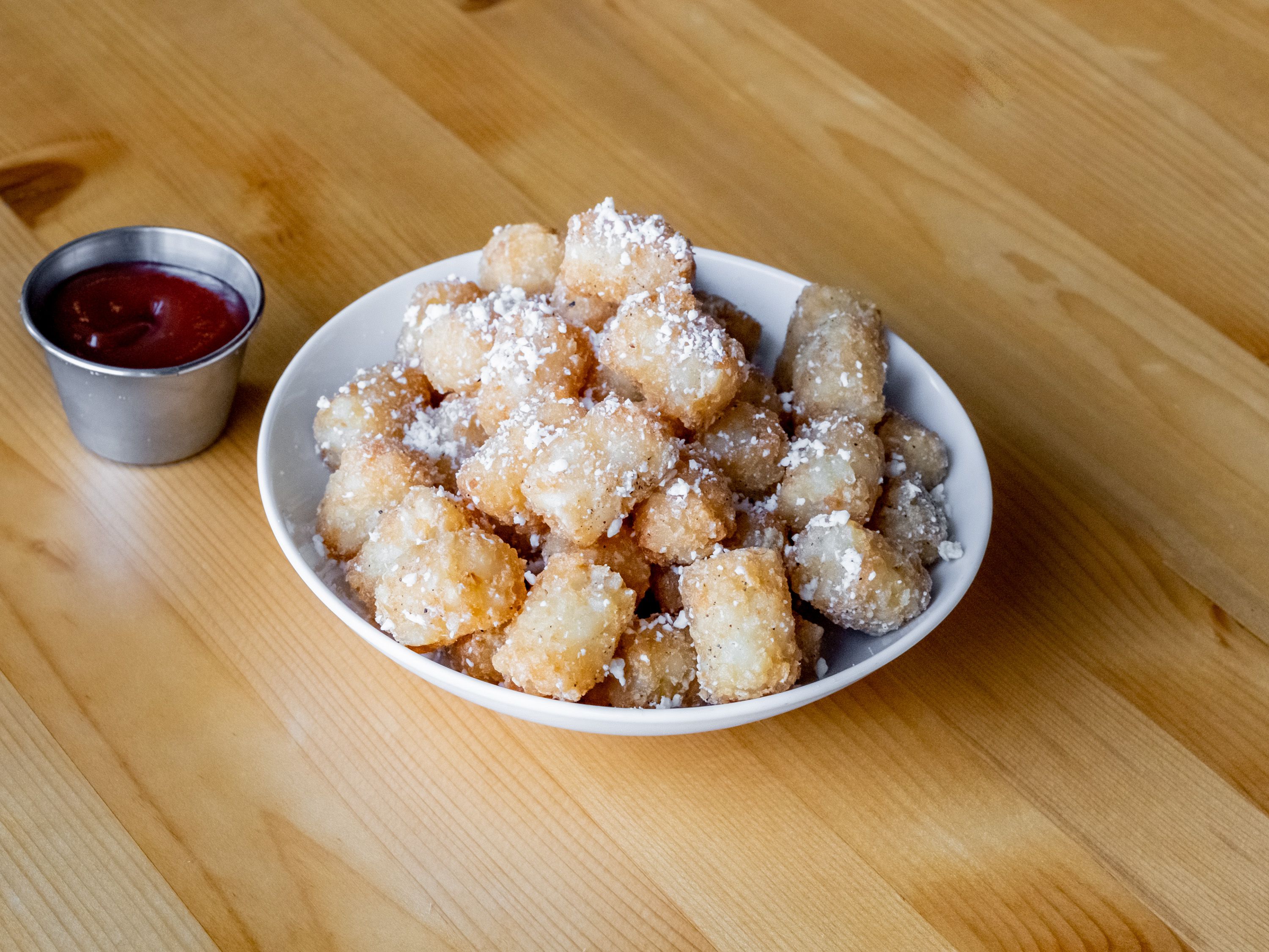 Order Tater Tots food online from Paragon Cafe store, Costa Mesa on bringmethat.com