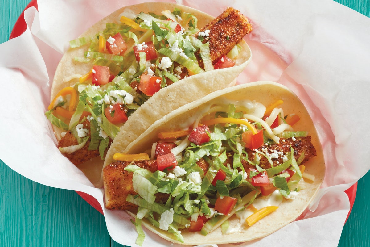 Order Grilled Mahi Taco food online from Fuzzy Taco Shop store, Toledo on bringmethat.com