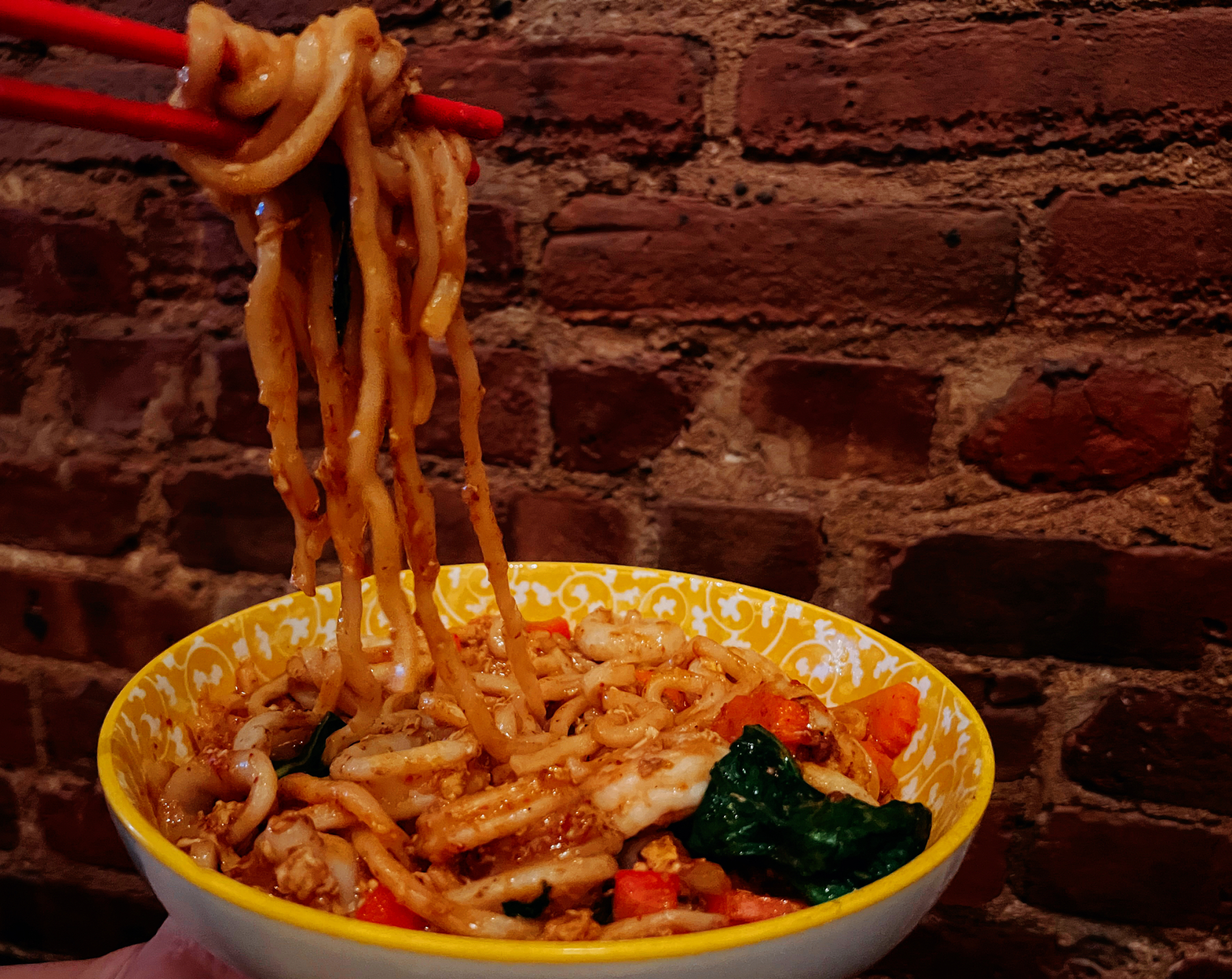 Order Spicy U-don Noodles food online from Jai dee store, Brooklyn on bringmethat.com