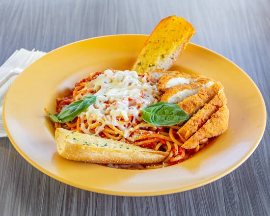 Order Chicken Parmigiana food online from Dalia's Pizza store, West Covina on bringmethat.com