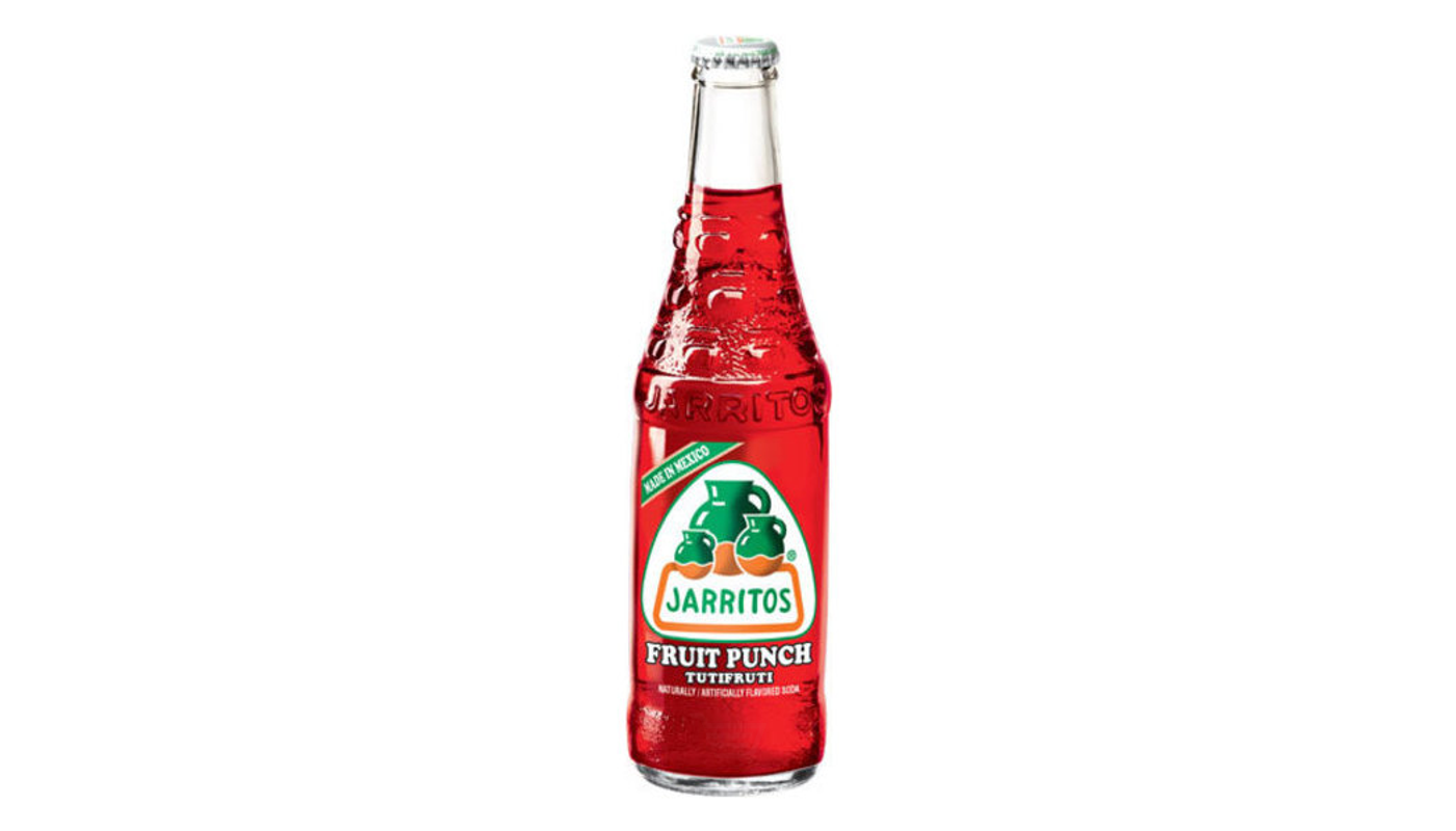Order Jarritos Fruit Punch Soda 12.5 oz Bottle food online from Circus Liquor store, Los Angeles on bringmethat.com