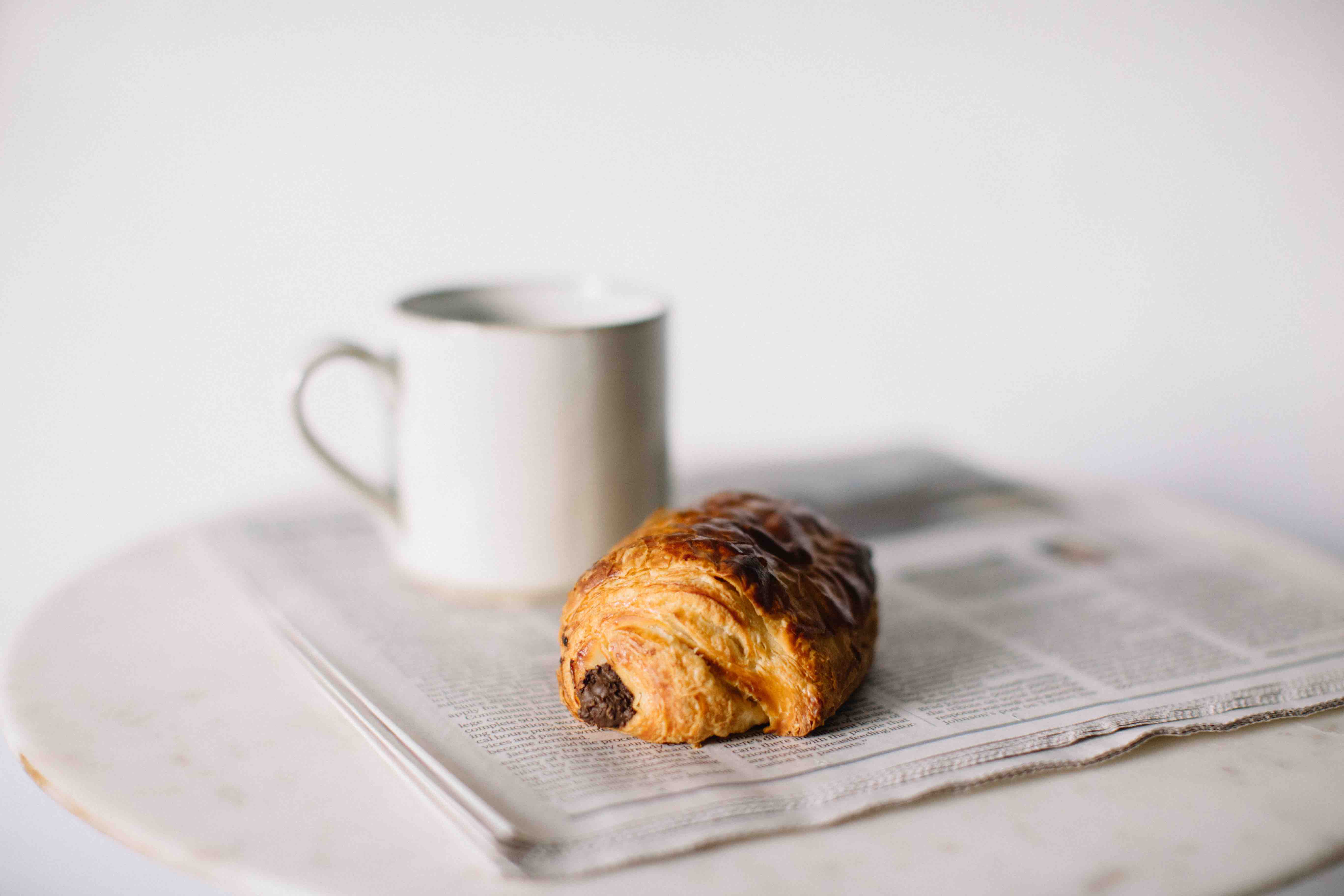 Order Chocolate Croissant food online from Blume Organics Cafe store, Peachtree City on bringmethat.com