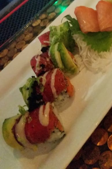 Order Tuna Roll food online from Kumo Sushi and Lounge store, New City on bringmethat.com